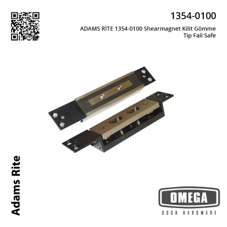 ADAMS RİTE 1354-0100 Shearmagnet Kilit Gömme Tip Fail Safe