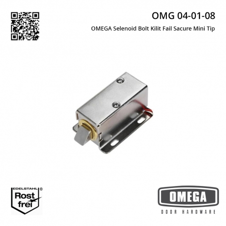 OMEGA Selenoid Bolt Kilit Fail Sacure Mini Tip