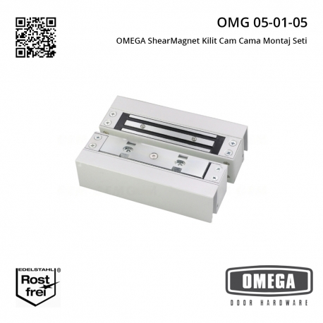 OMEGA ShearMagnet Kilit Cam Cama Montaj Seti